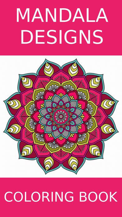 Mandala Coloring Pages Games Screenshot