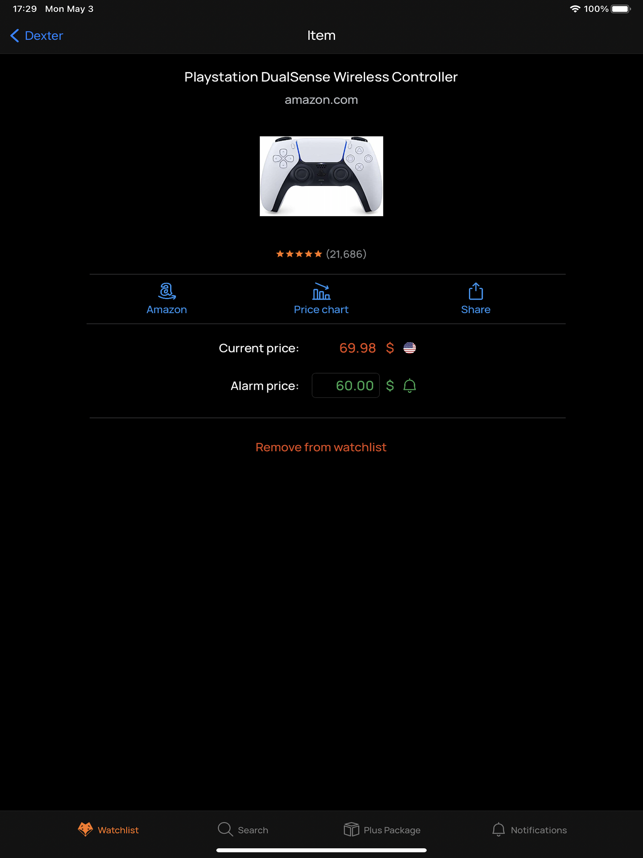‎Dexter Price Alert for Amazon Capture d'écran