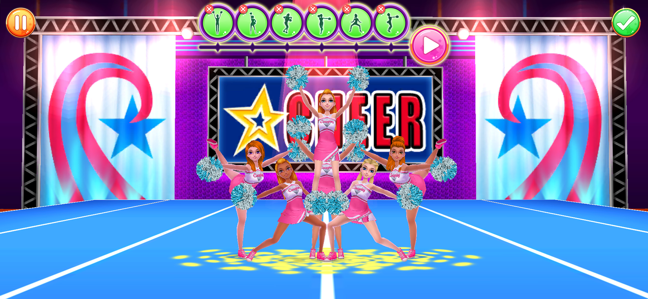 Cheerleader Champion Dance Off