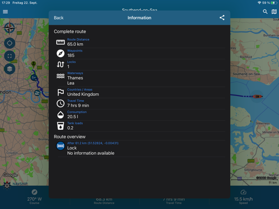 NavShip - Bootrouteplanner iPad app afbeelding 4