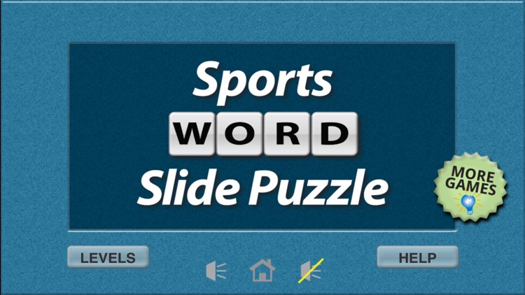 Sports Word Slide Puzzle Fun