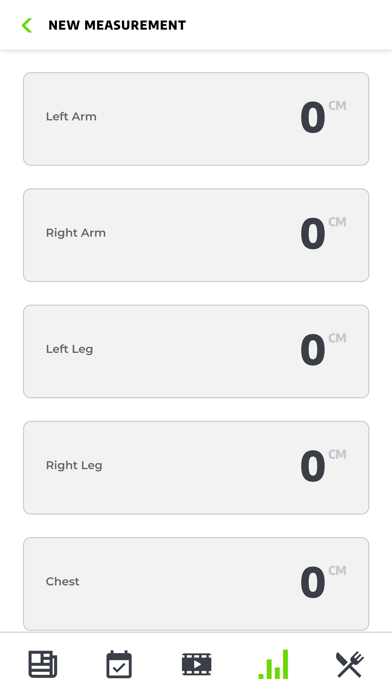 Hudson Core Fitness Screenshot
