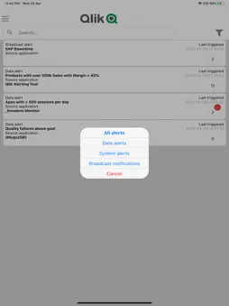 Qlik Alerting screenshot 11