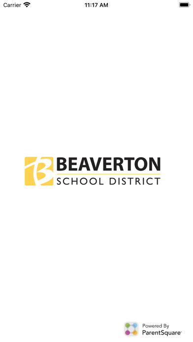 Beaverton School District Screenshot