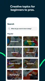 skillshare: creativity classes iphone screenshot 3
