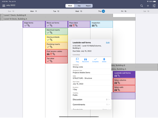 Screenshot #5 pour Oracle Primavera Cloud
