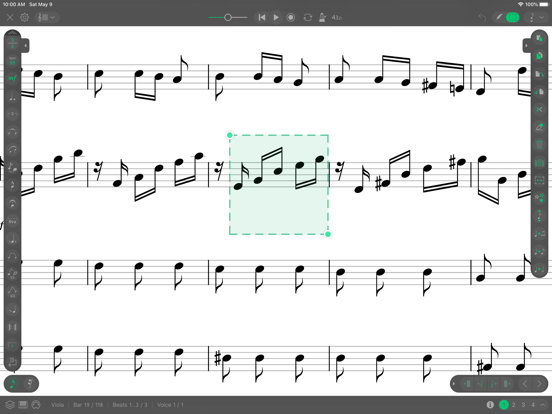 Screenshot #5 pour Staventabs: Compose & Notate