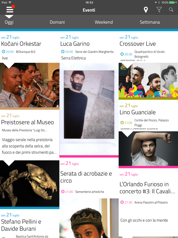Screenshot #4 pour Bologna Agenda Cultura