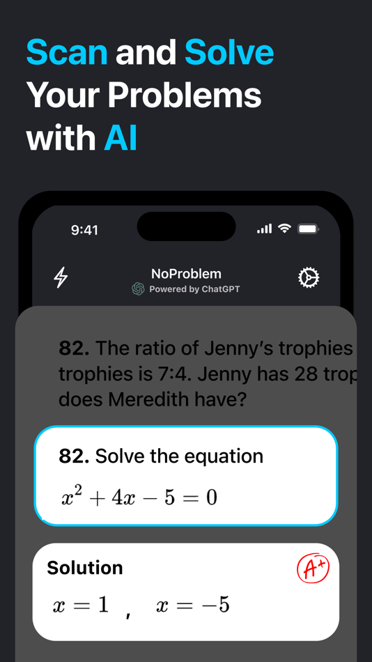 #1. AI Homework Helper: NoProblem (iOS) 由: Sirozh Tursunov