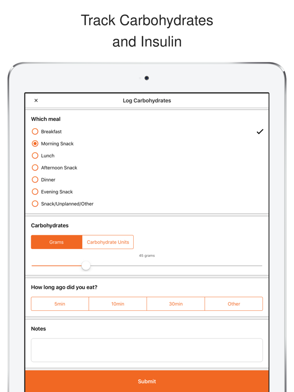 Diabetes Type 2 by Nourishly iPad screenshot 4 - Medical app
