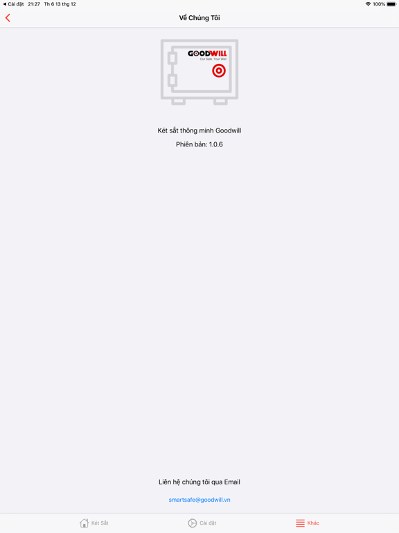 Screenshot #4 pour Goodwill Két sắt thông minh