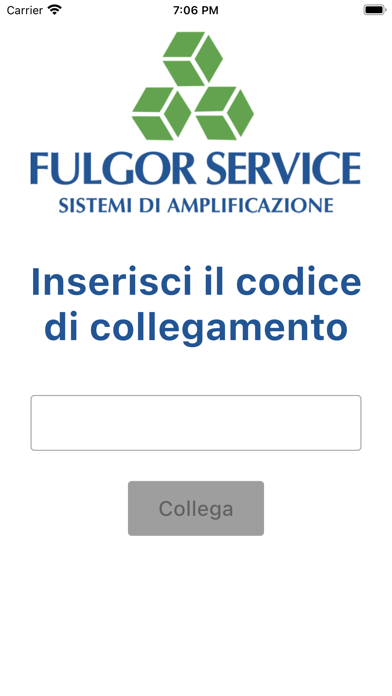 Fulgor Service Screenshot