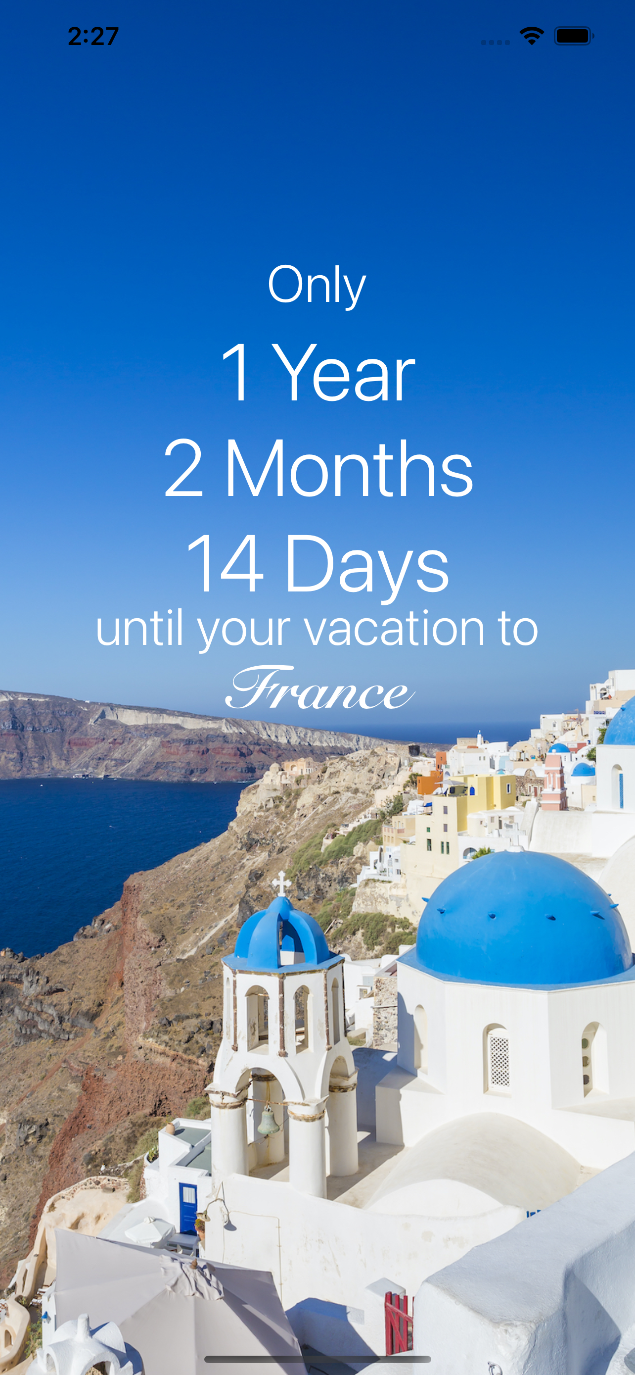 Vacation Countdown ·