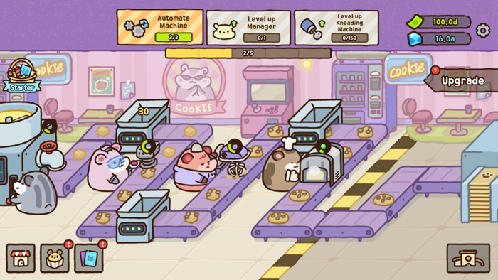 Tycoon Hamster Cookie Factory