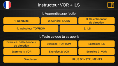 Screenshot #3 pour FlyGo VOR+ILS (IFR) Instructor