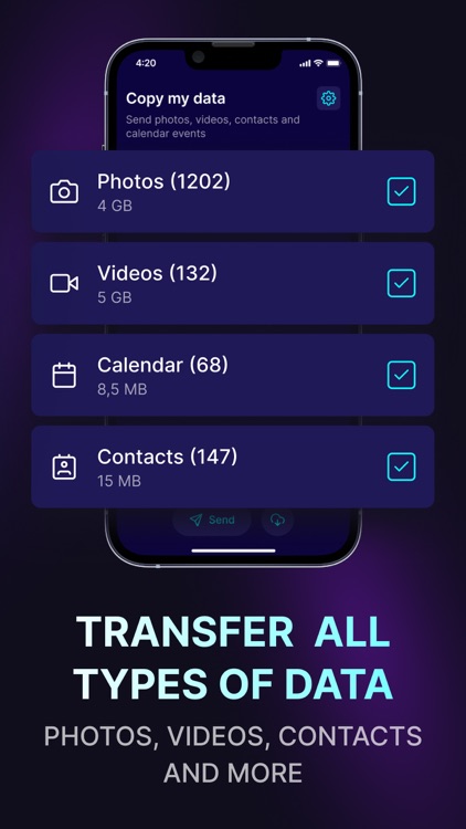 Copy my data & Smart Transfer