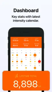 tempo – runner's workout stats iphone screenshot 2