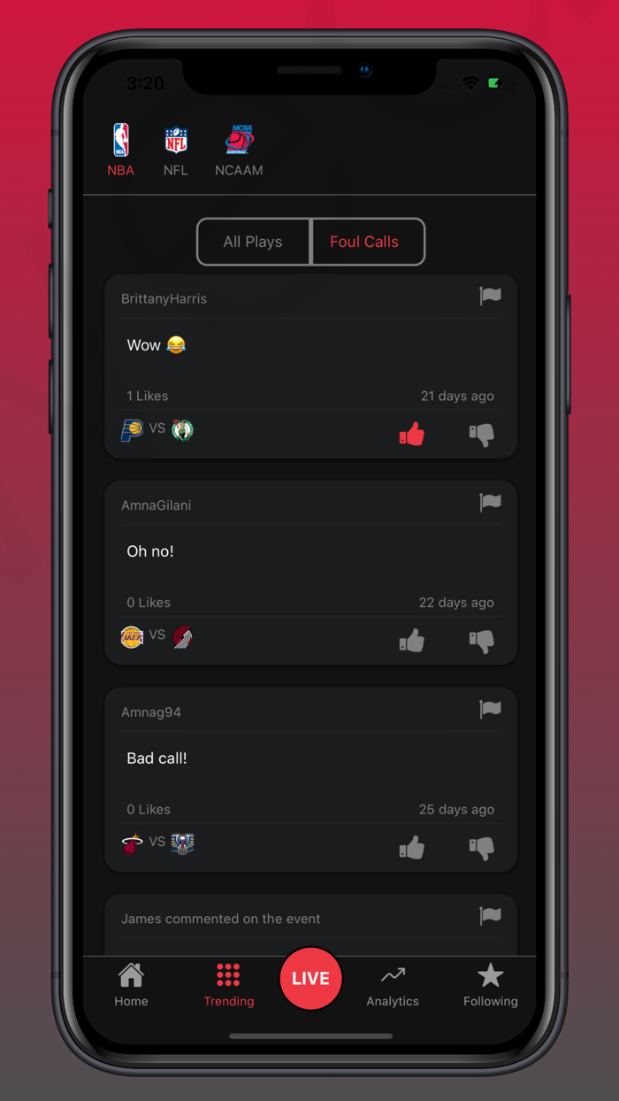 RaveOn — Sports Fans Be Heard