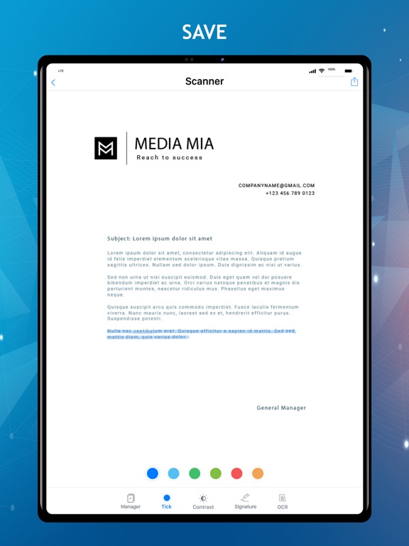 Scan Now - PDF Scanner App iPad screenshot 4 - Productivity app