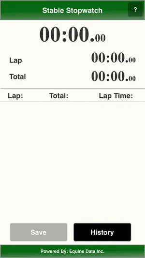 Stable Stopwatch Plus screenshot 1