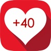 Plus40 - dating and chat. icon