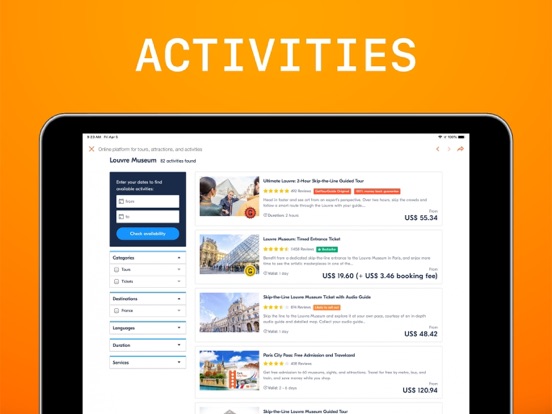 Louvre Museum Visitor Guide iPad screenshot 6 - Education app