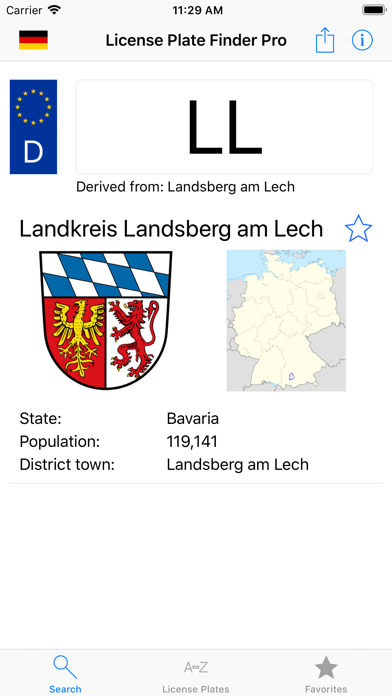 License Plate Finder Screenshot