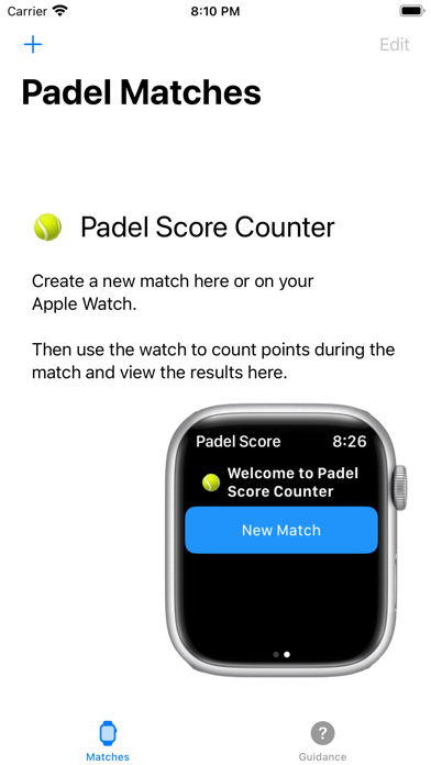 Padel Score Counter Screenshot