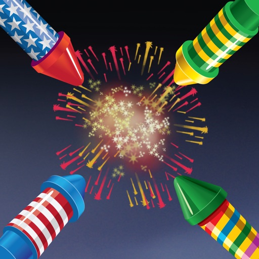 Fireworks Finger Fun Game iOS App