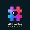 Hashtag generator, Captions icon