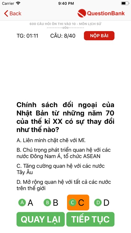 QuestionBank - Ôn thi vào 10