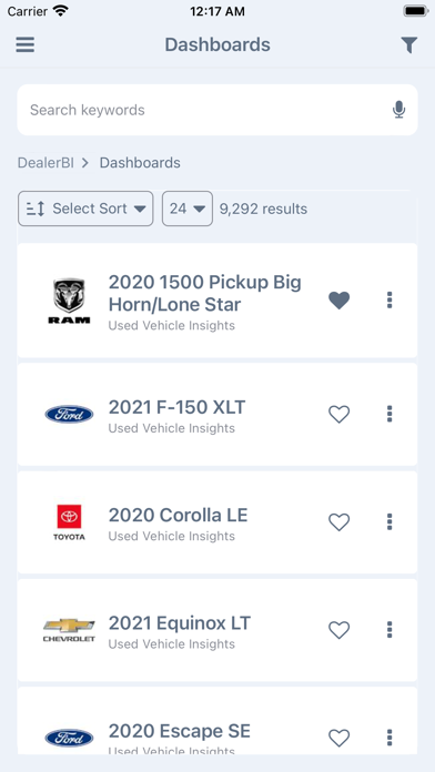 DealerBI Screenshot
