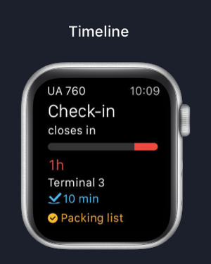 ‎App in the Air: Flights Hotels Screenshot