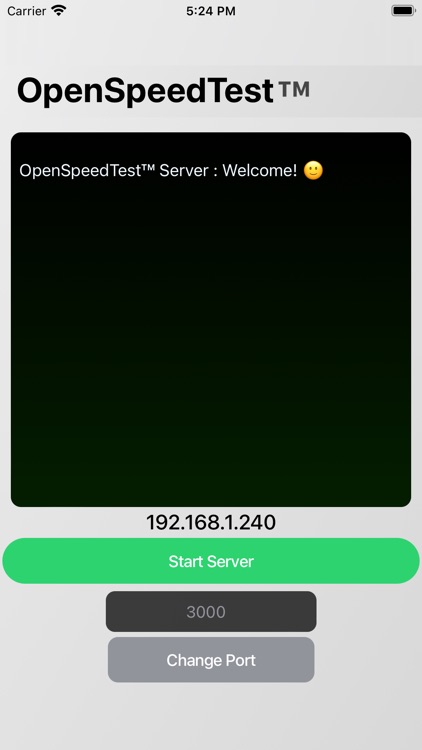 OpenSpeedTest-Server