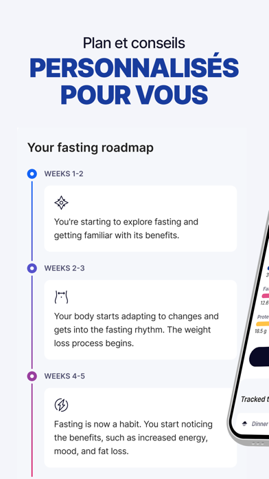 Screenshot #2 pour DoFasting - Fasting Tracker