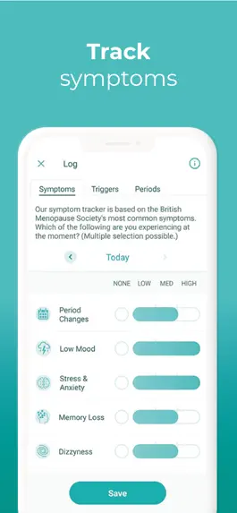 Game screenshot Health & Her Menopause App apk
