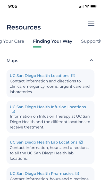 MyPath at UC San Diego Health Screenshot