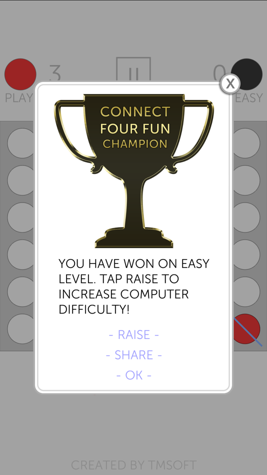 #3. Connect Fun - Four in a Row (iOS) 由: TMSOFT