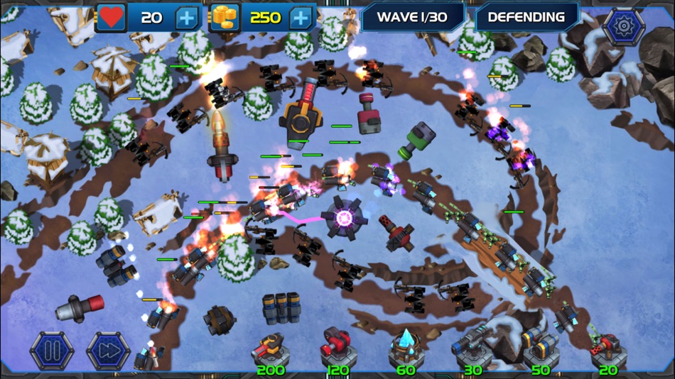 #3. Rush Zone: Tower Defense TD (iOS) Bởi: Dong Truong Quang