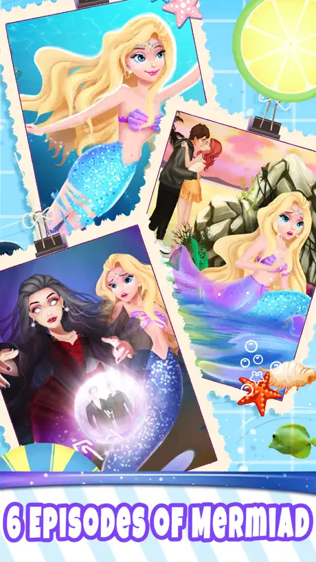 Princess Mermaid Girl Games