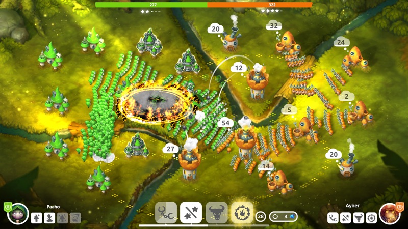 Mushroom Wars 2: RTS batalla screenshot 9