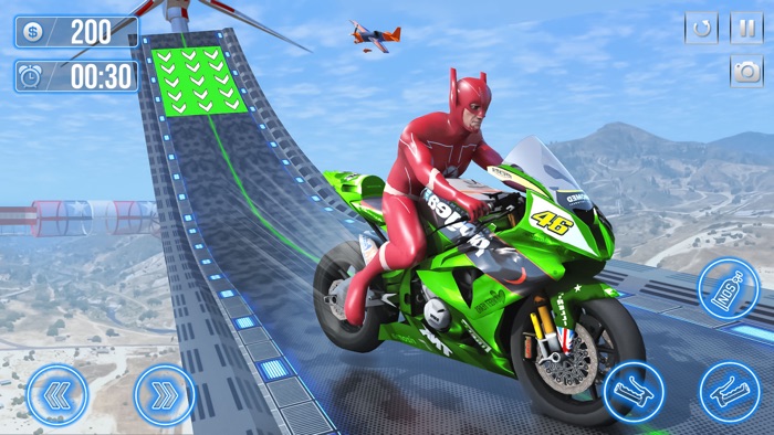 Squid Superhero Bike Racing