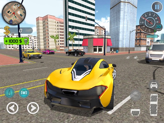 Go To Town: Car Street Racing iPad screenshot 5 - Games app