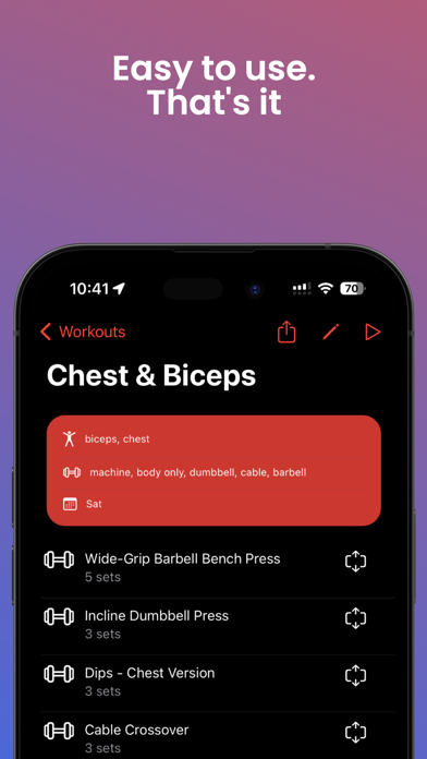 Lift: Gym Buddy Screenshot