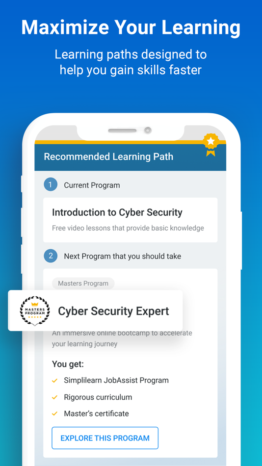 #4. Simplilearn: Online Learning (iOS) 由: Simplilearn Americas LLC