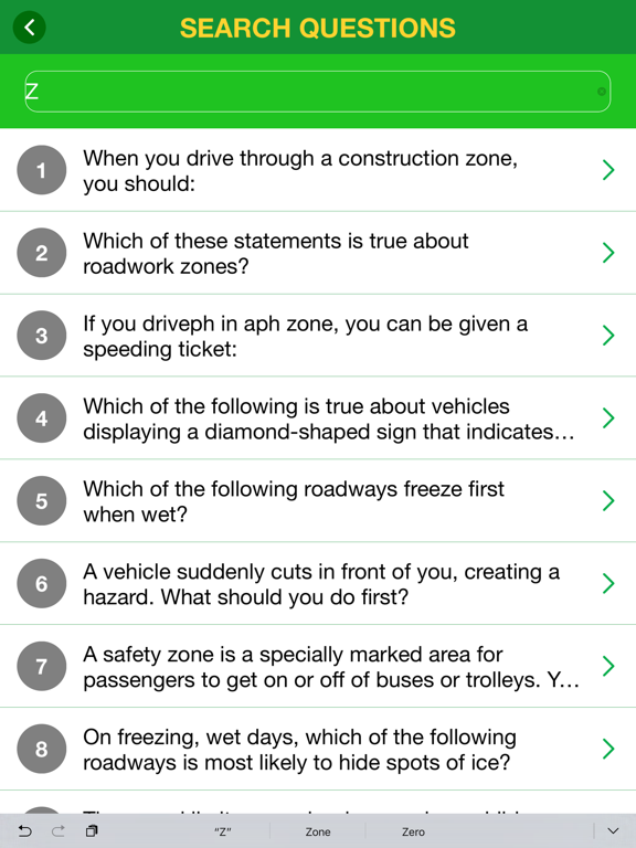 DMV Pro - Practice Test 2026 iPad screenshot 9 - Education app