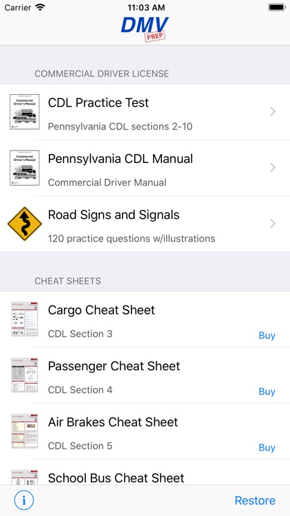 Pennsylvania CDL Test Prep