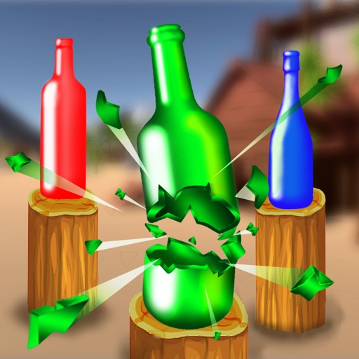 Bottle Shooting Range Games