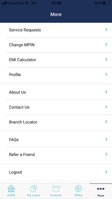 SBFC Customer App Screenshot