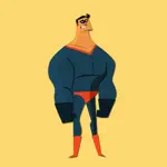 Comic Superhero Stickers App Positive Reviews